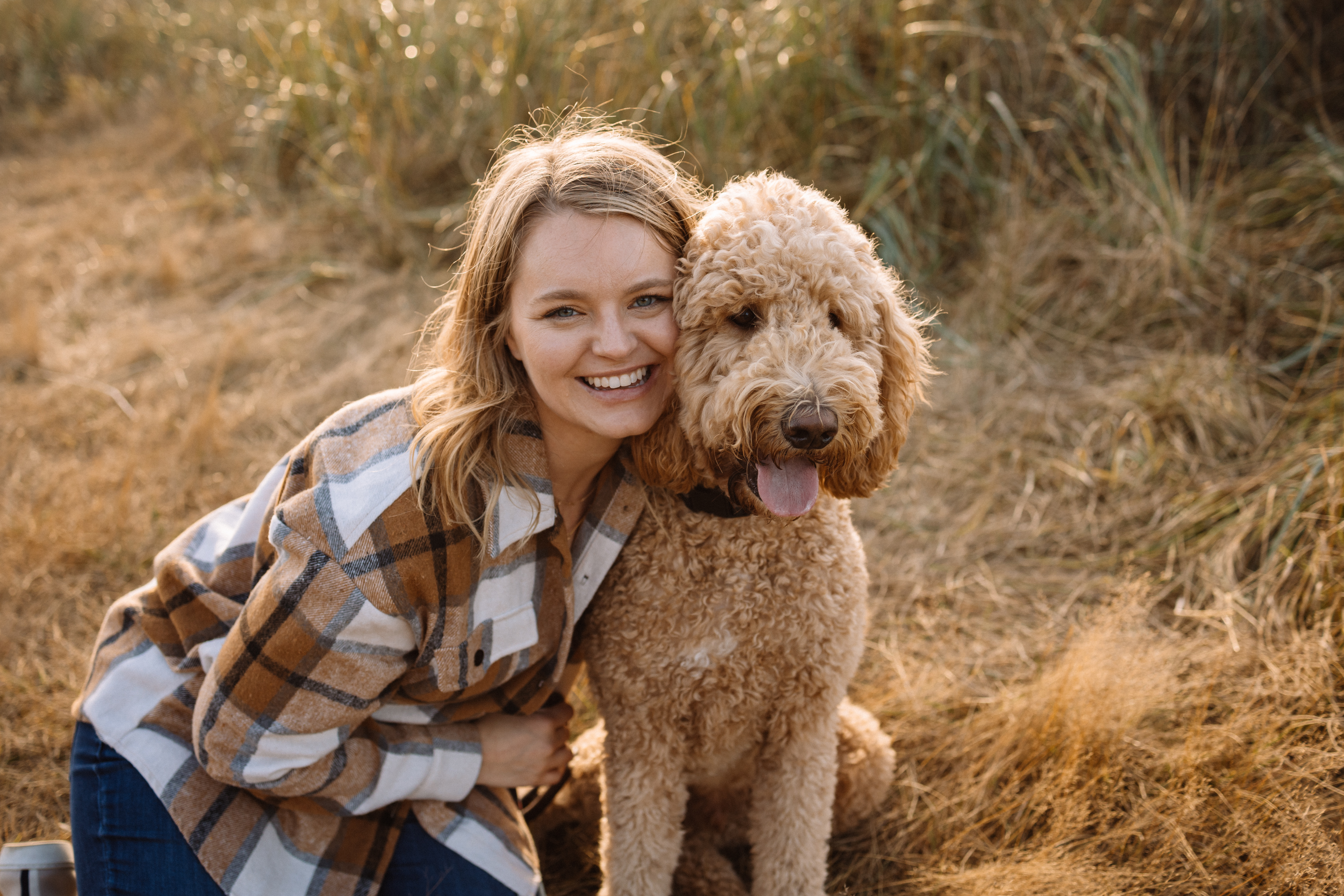 Becca Houske and her dog Wattson